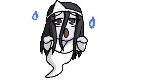 Halloween Ghost Sticker