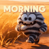 Good Morning Running GIF by Calmlings