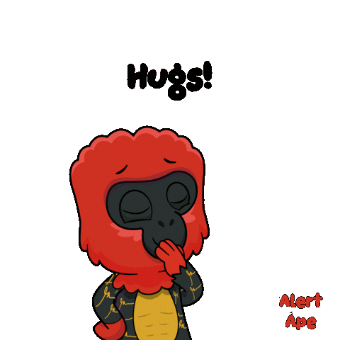 Monkey Ape Sticker by VeeFriends