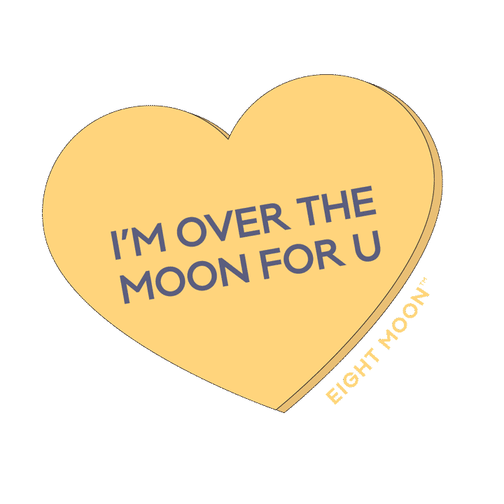 eightmoonmsp love heart design sweet Sticker