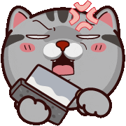 Cat Love Sticker by VITA VITA ‧ 塔仔不正經