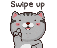 Cat Swipe Up Sticker by VITA VITA ‧ 塔仔不正經