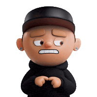 Awkward Cringe Sticker by OneFootball Heads