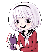 vampirehighschool anime halloween text phone Sticker