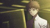 Nagito Komaeda Hajime Hinata GIF