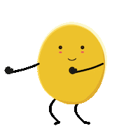 Happy Dance Sticker by Mayka Studio