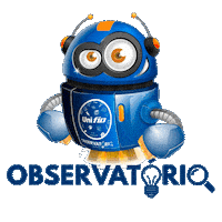 Robo Observatorio Sticker by WebUnifio