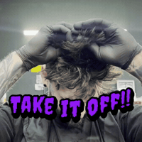 Take Off Wig GIF