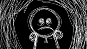Scared Horror GIF by CC0 Studios