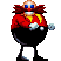 Sonic The Hedgehog Laughing Sticker