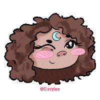 Clarylua blink blinking piscando piscadela Sticker