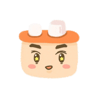 Misotofu stars wink 可愛 miso Sticker
