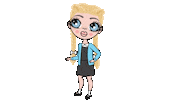 Back To School Kids Sticker by ClaireaBella