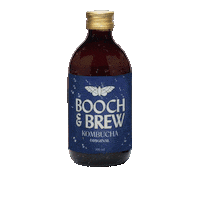 BoochandBrew drink yum delicious bottle Sticker
