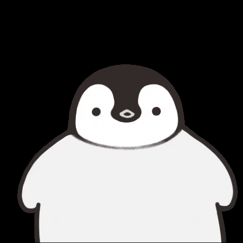 eb_ppstudio giphygifmaker hello 꾸 뚠때니펭귄 GIF