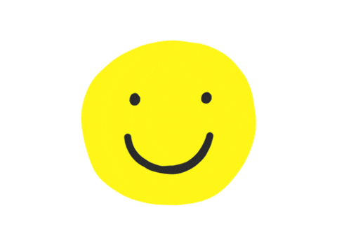 Happy Smiley Face Sticker by Idlewild Co.