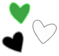 Love Is Love Hearts Sticker by Rainbow Brains