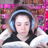 NathyTaLendo streamer livro livros aff GIF