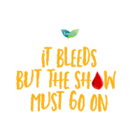 Let It Flow Show Must Go On Sticker by Laurier Indonesia