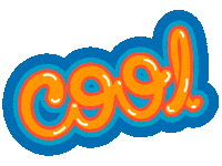 Typography Lettering Sticker