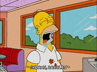 Episode 7 Babbling GIF by The Simpsons