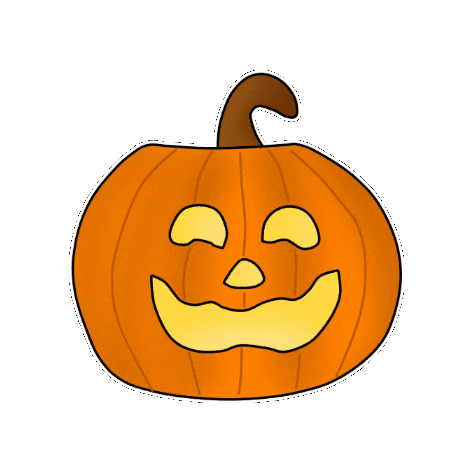 Halloween Pumpkin Sticker