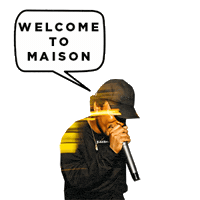 maisontz maison maisontz weoutchea clubmaison Sticker
