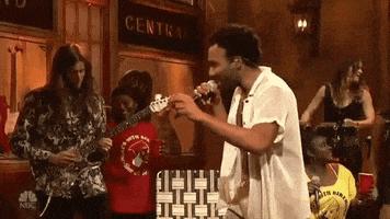 get into it childish gambino GIF by Saturday Night Live