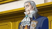 Ace Attorney Manfred Von Karma GIF