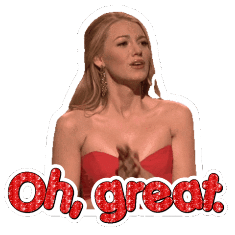 Great Job Wow Sticker by Blake Lively Fan