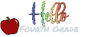 Back To School Hello Sticker