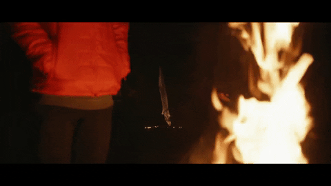 campfire grad life GIF by Pure Noise Records