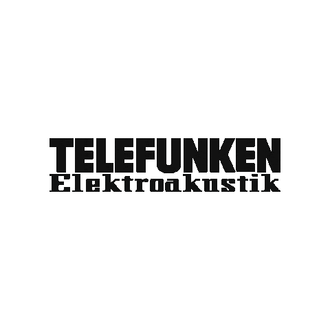 TelefunkenUSA giphygifmaker telefunken telefunken mics telefunken elektroakustik Sticker