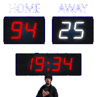 25 Away Sticker