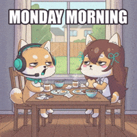 Monday Morning Coffee GIF by WUFFI