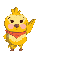 HiAtlaz work ok bird chicken Sticker