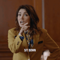 sit down shut up GIF by The Detour