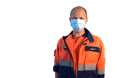 Hey You Mask Sticker