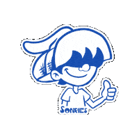 Sonries503 like graffiti niño elsalvador Sticker