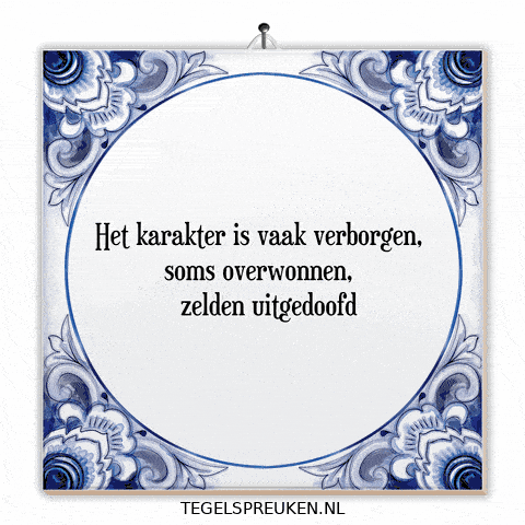 Trots Verandering GIF by Tegelspreuken.nl