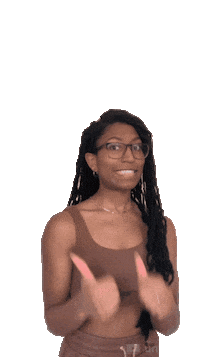 clickmavenmedia woman pointing back black woman Sticker