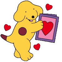 officialfunwithspot love heart i love you iloveyou Sticker