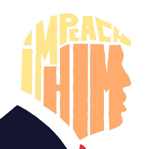 Impeach Donald Trump Sticker by Creative Courage