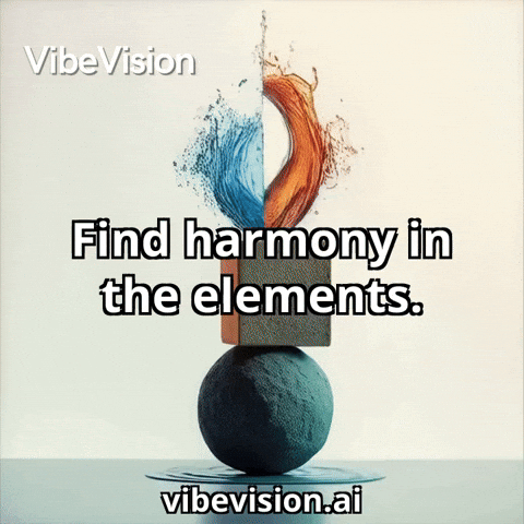 Balance Harmony GIF by VibeVision