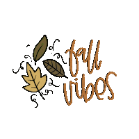 Fall Falling Sticker