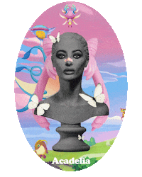 acadelia salapalatului Sticker by Global Records