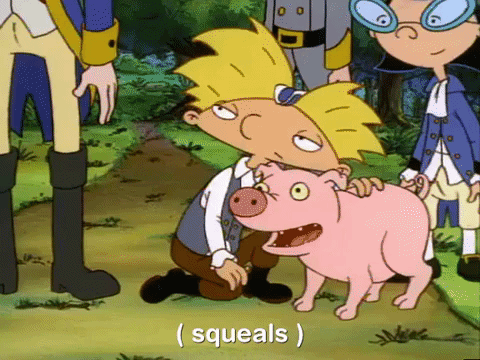 hey arnold nicksplat GIF