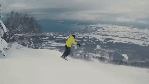 snow jumping GIF by Lewis Hamilton