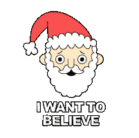 Christmas Believe Sticker by Sean Solomon