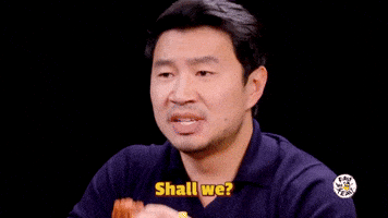 Simu Liu Marvel GIF by First We Feast